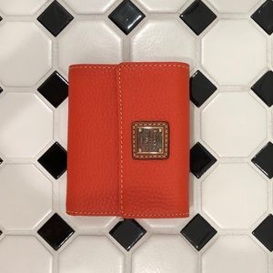 Dooney & Bourke Pebble Grain Small Flap Wallet